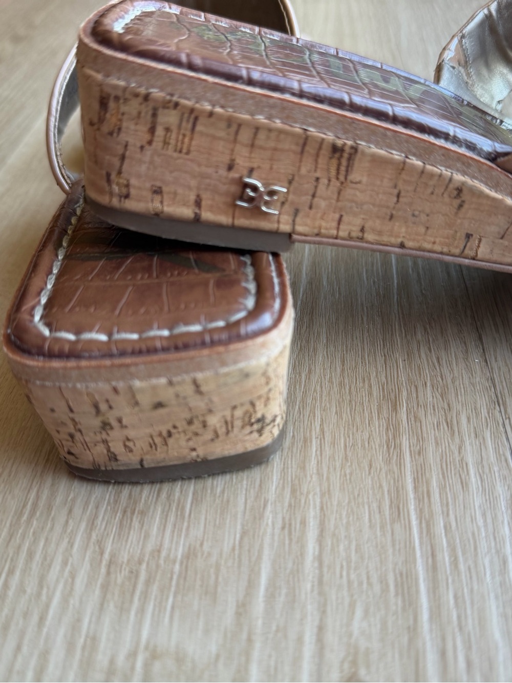 Sam Edelman Sam Edelman Vena Wedge Slide Sandal Sz 8 - Picture 5 of 7